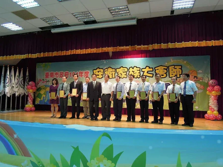 圖片說明：台南市獲獎單位合照