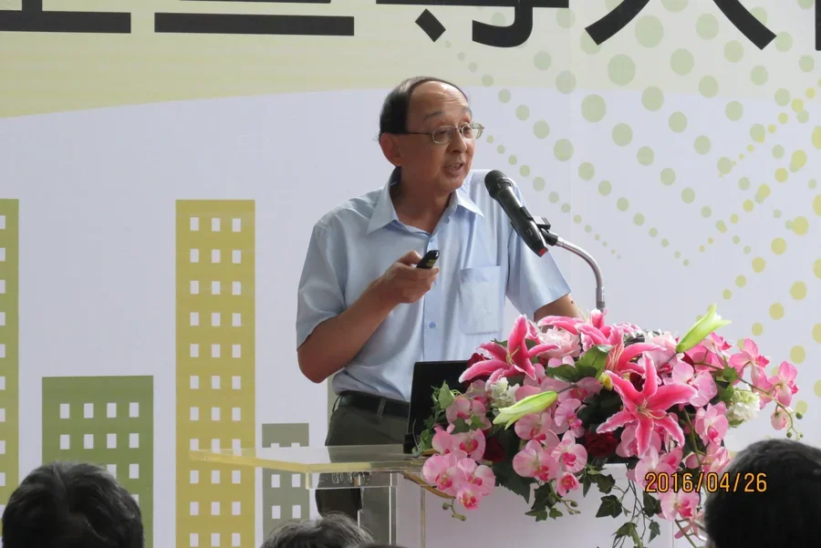 圖片說明：勞動部職業安全衛生署前署長傅還然致詞。