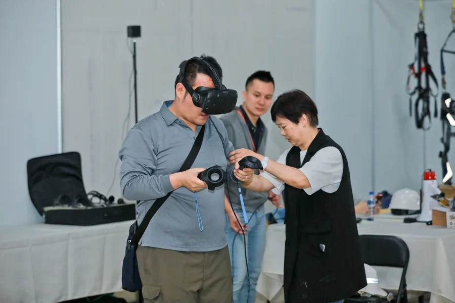 圖片說明：VR體驗。