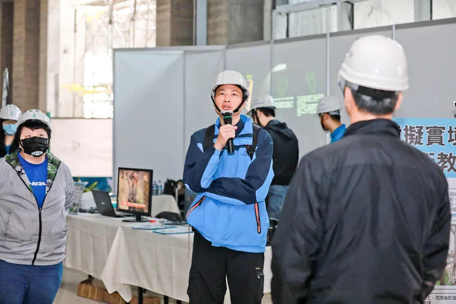 圖片說明：VR體驗。