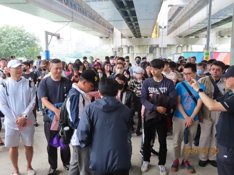 圖片說明：『113 年第一次國泰地產集團健行活動-彩虹河濱公園步道』活動 14