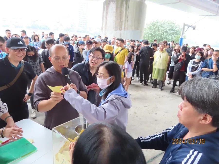 圖片說明：『113 年第一次國泰地產集團健行活動-彩虹河濱公園步道』活動 16